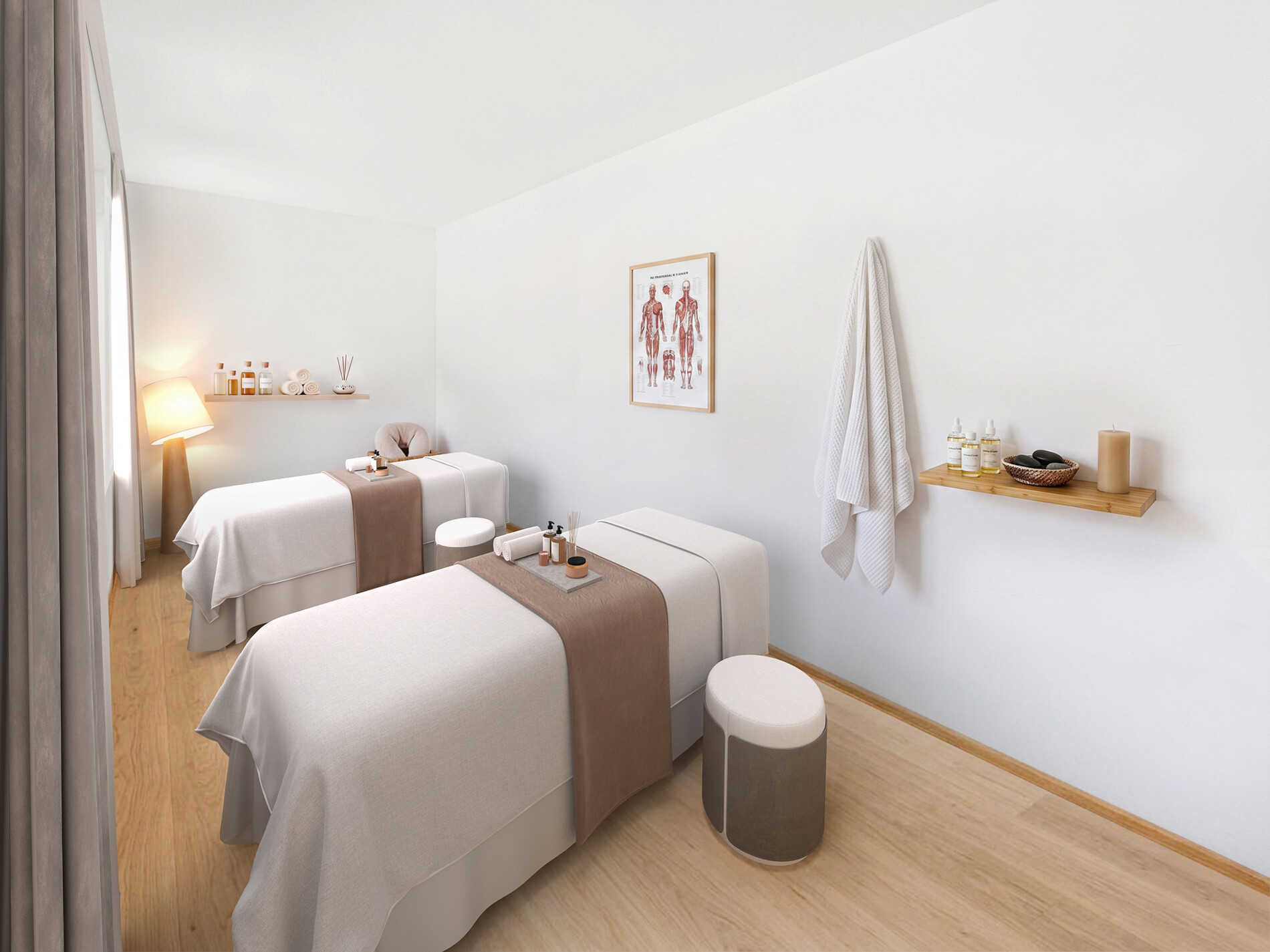 Massagebereich (visualisiert)