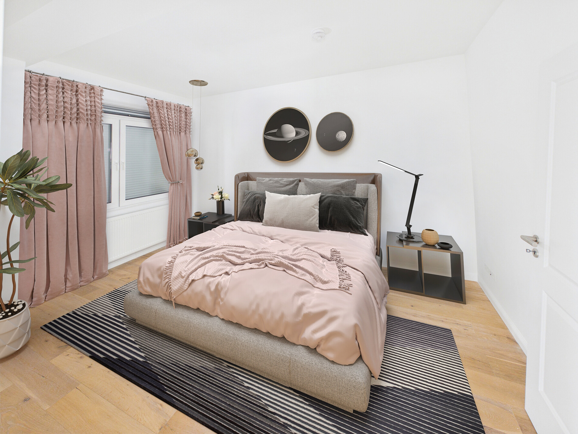 Schlafzimmer (visualisiert)
